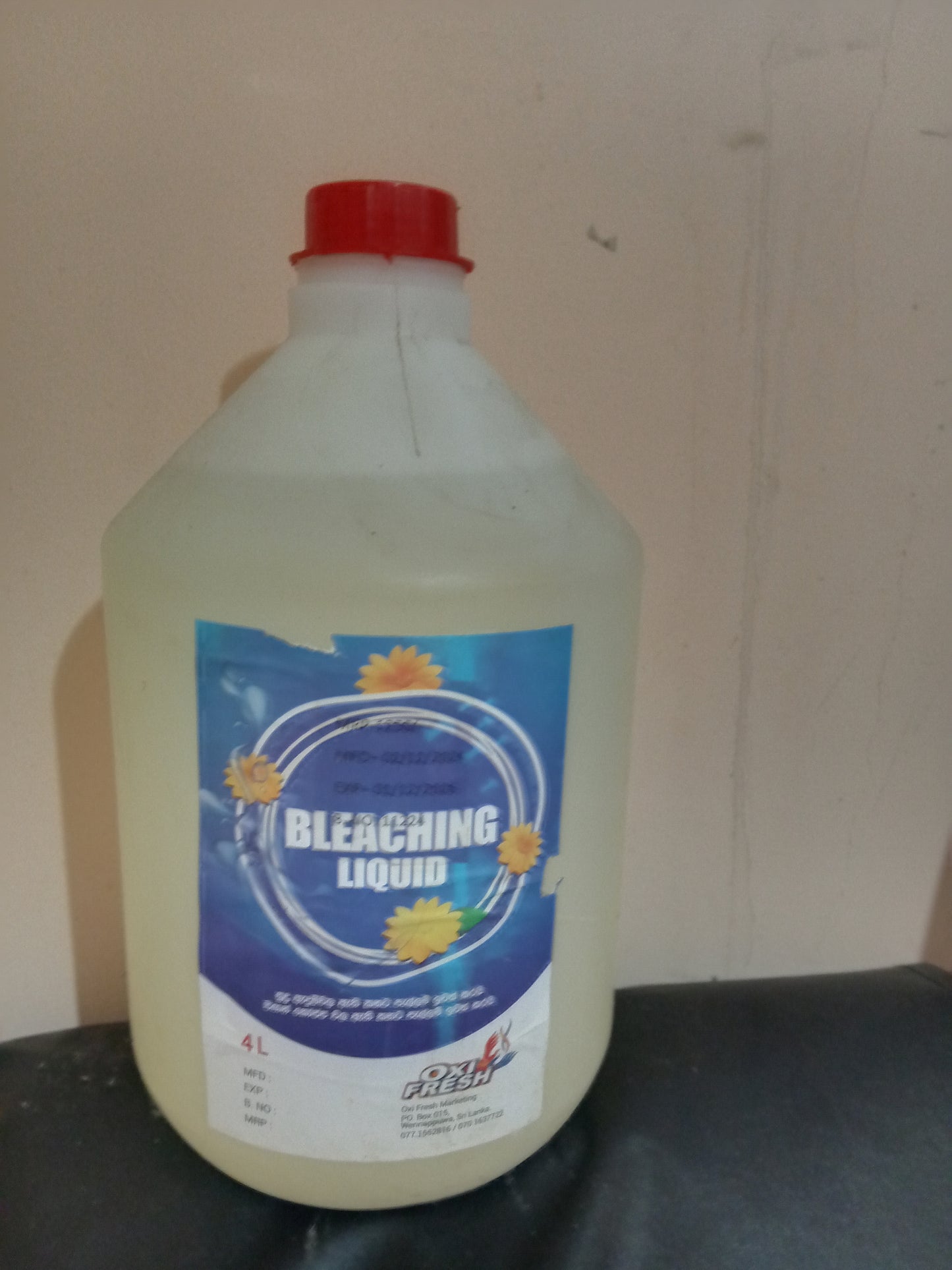 Cleaning materials for domestic use